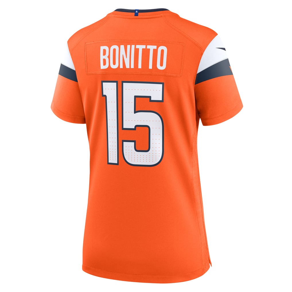 Women's Denver Broncos Nik Bonitto Orange Team Game Jersey