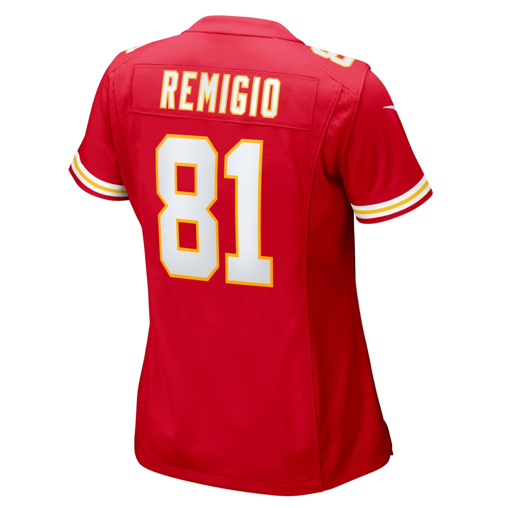 Women's Kansas City Chiefs Nikko Remigio Red Team Game Jersey