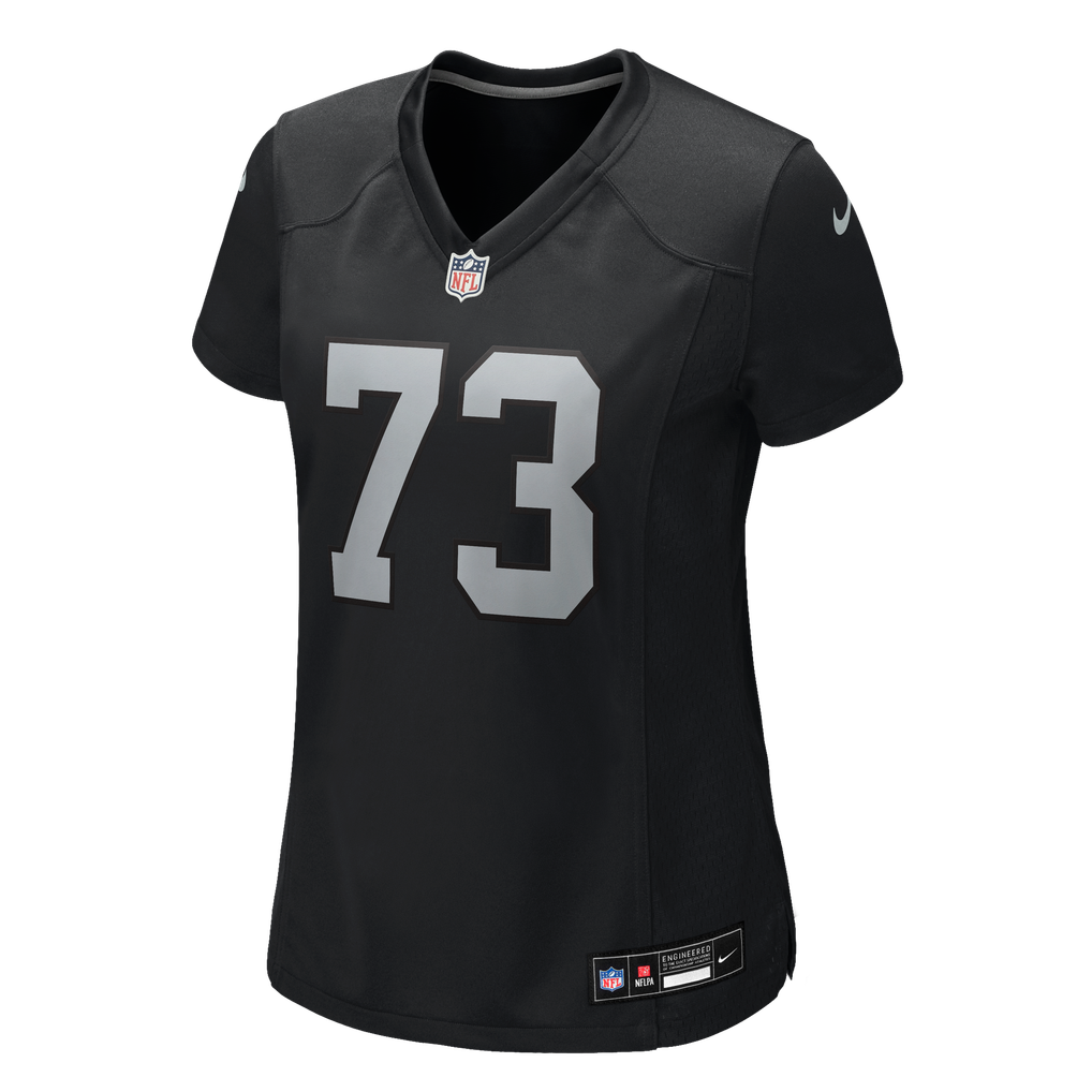 Women's Las Vegas Raiders Niklas Henning Black Team Game Jersey