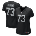 Women's Las Vegas Raiders Niklas Henning Black Team Game Jersey