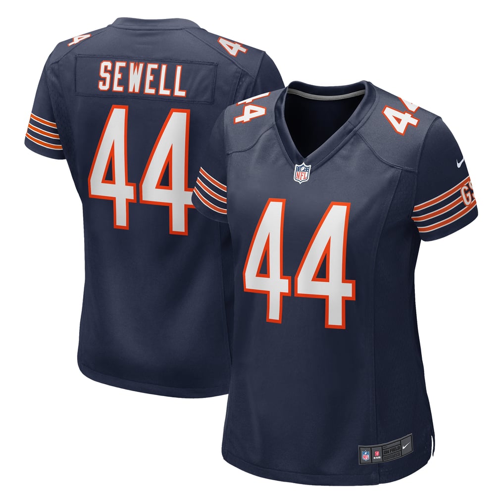 Women's Chicago Bears Noah Sewell Navy Game Jersey