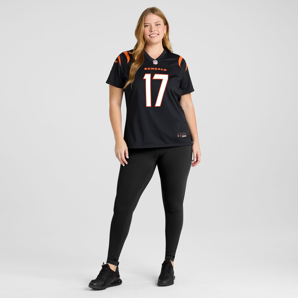 Women's Cincinnati Bengals Noah Thomas Black Team Game Jersey