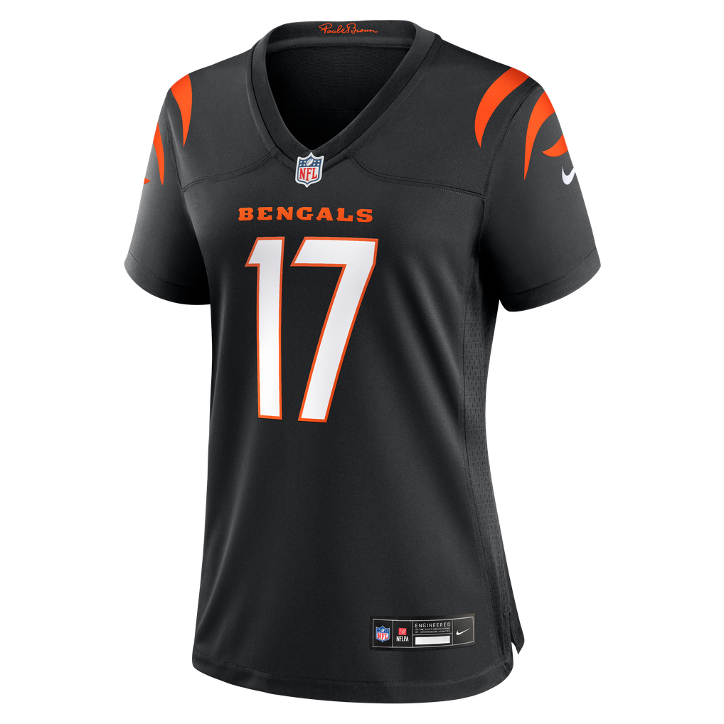 Women's Cincinnati Bengals Noah Thomas Black Team Game Jersey