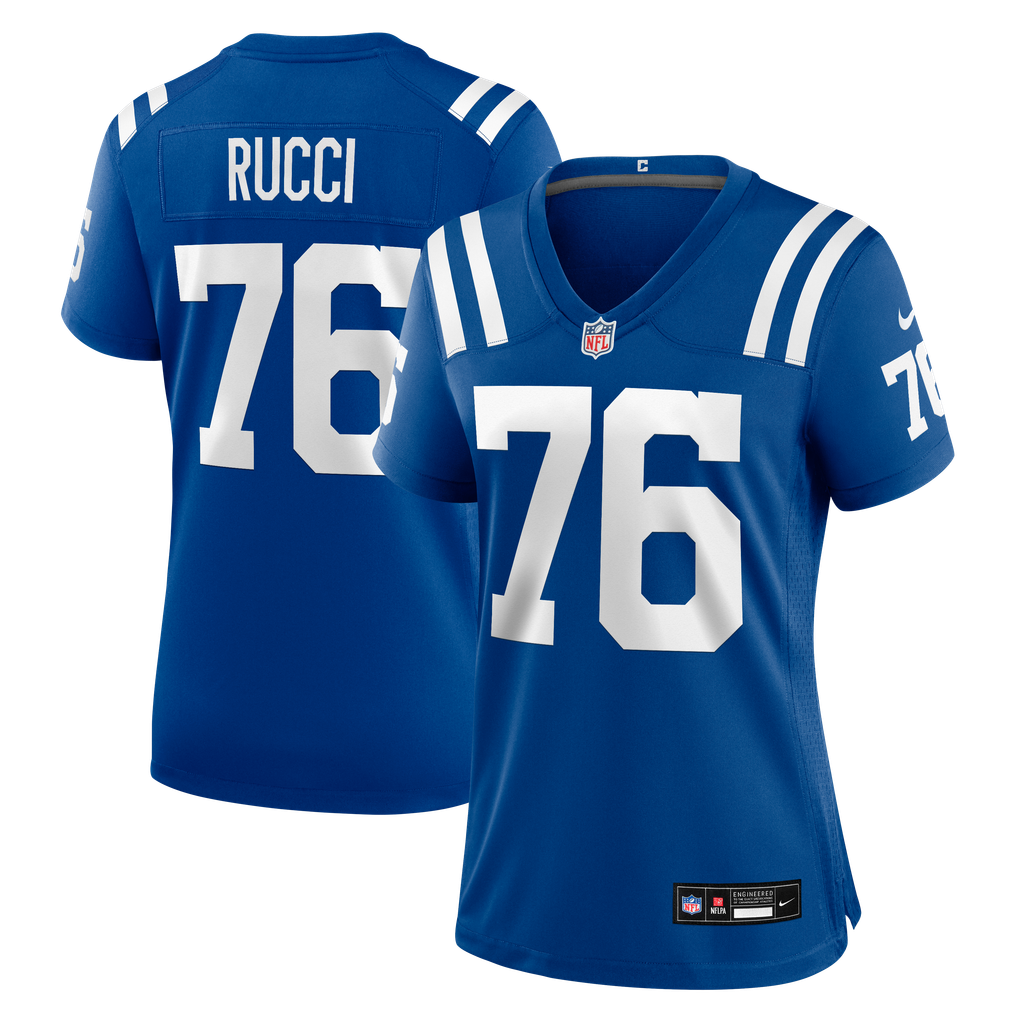Women's Indianapolis Colts Nolan Rucci Royal Team Game Jersey