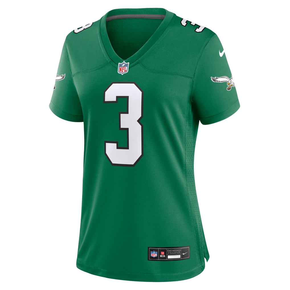 Women's Philadelphia Eagles Nolan Smith Kelly Green Alternate Game Jersey