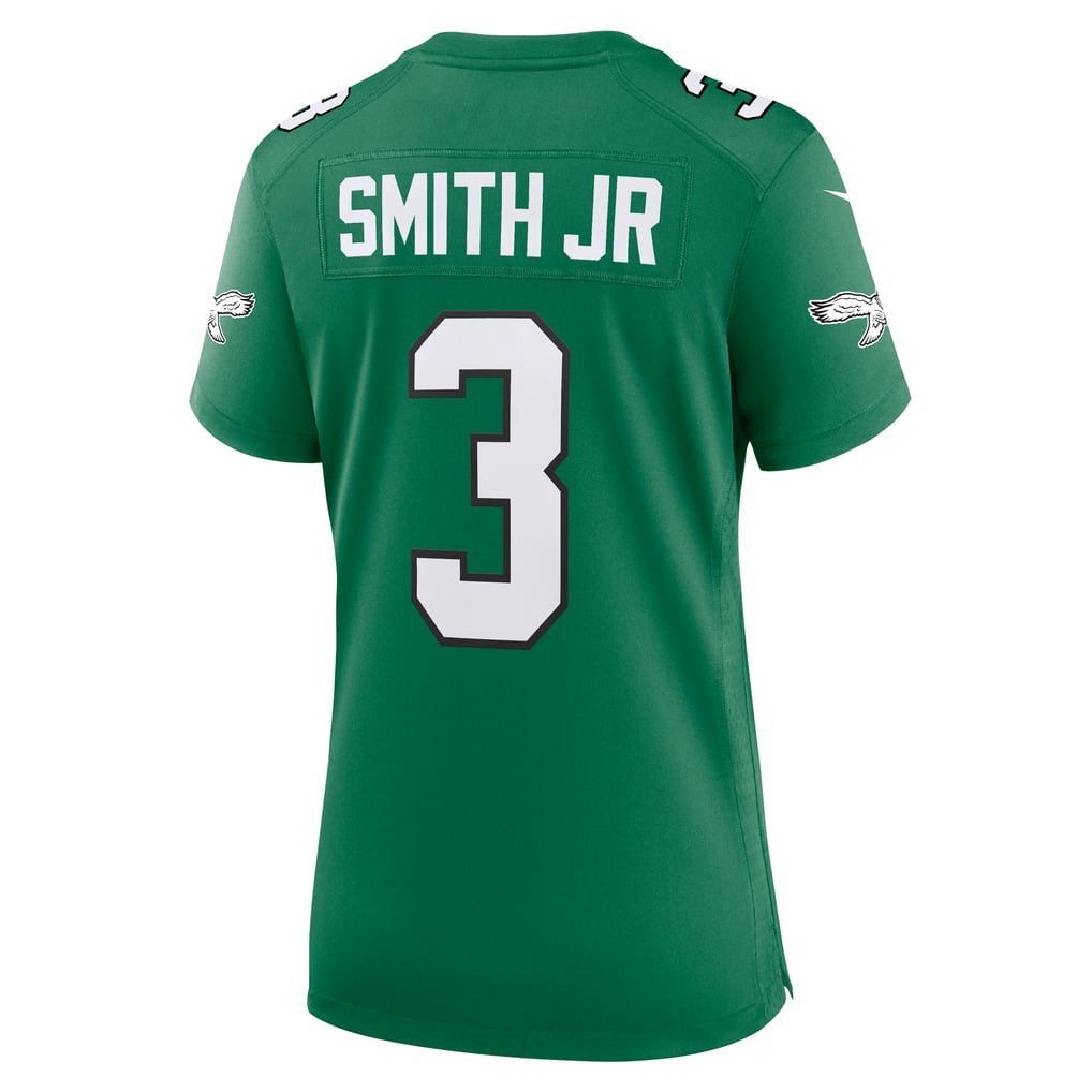 Women's Philadelphia Eagles Nolan Smith Kelly Green Alternate Game Jersey
