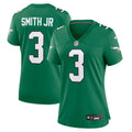 Women's Philadelphia Eagles Nolan Smith Kelly Green Alternate Game Jersey
