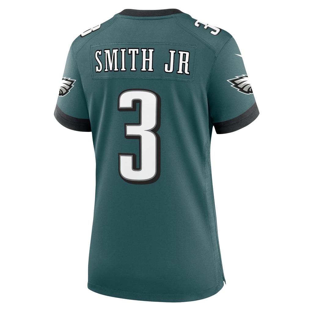 Women's Philadelphia Eagles Nolan Smith Midnight Green Team Game Jersey