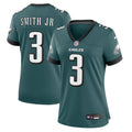 Women's Philadelphia Eagles Nolan Smith Midnight Green Team Game Jersey