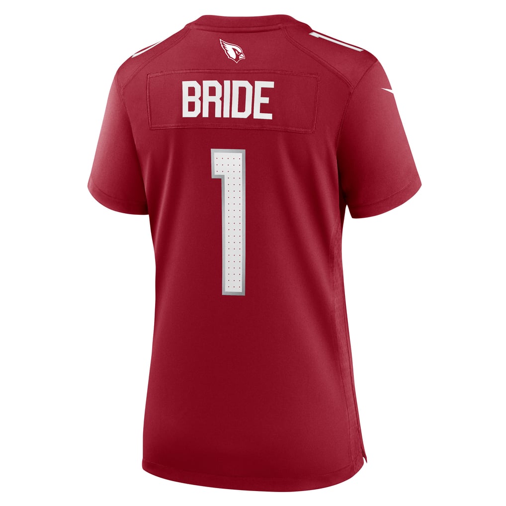 Women's Arizona Cardinals Number 1 Bride Cardinal Game Jersey
