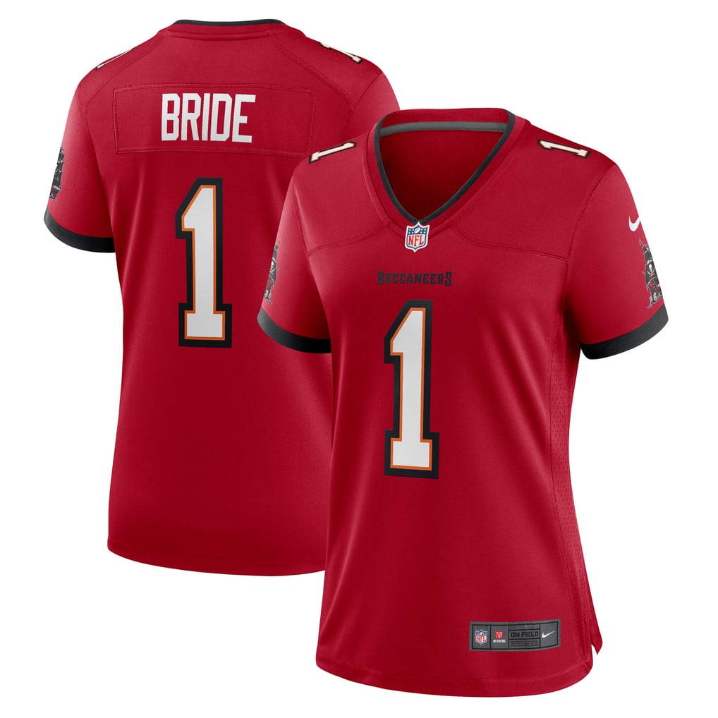 Women's Tampa Bay Buccaneers Number 1 Bride Red Game Jersey