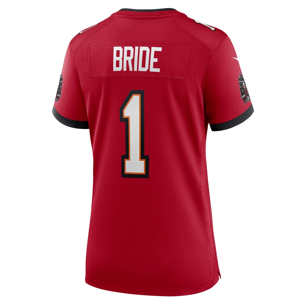 Women's Tampa Bay Buccaneers Number 1 Bride Red Game Jersey