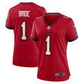 Women's Tampa Bay Buccaneers Number 1 Bride Red Game Jersey