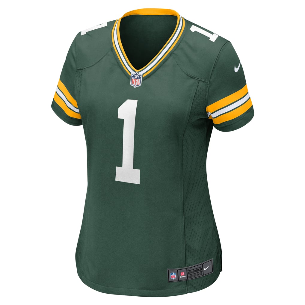 Women's Green Bay Packers Number 1 Mom Green Game Jersey