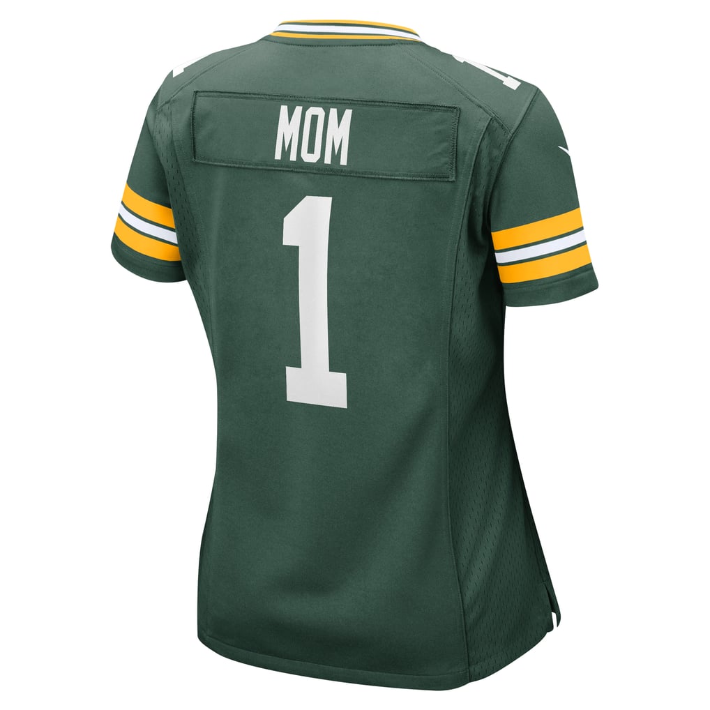 Women's Green Bay Packers Number 1 Mom Green Game Jersey