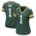 Women's Green Bay Packers Number 1 Mom Green Game Jersey