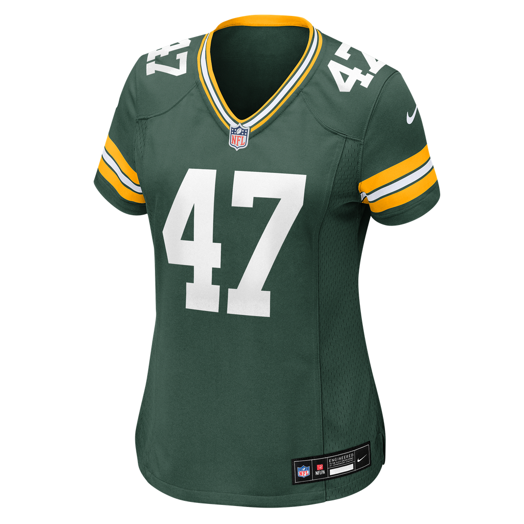 Women's Green Bay Packers Nyjalik Kelly Green Team Game Jersey