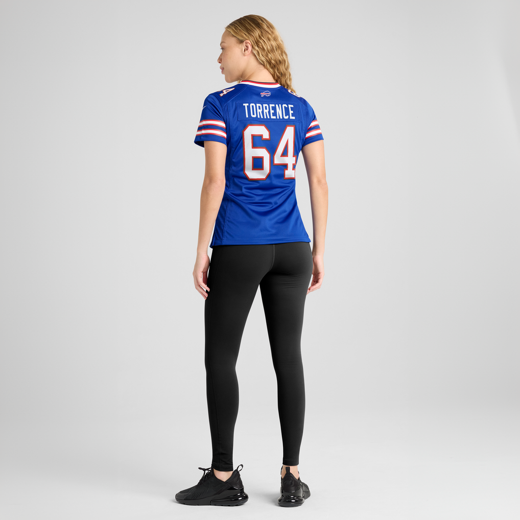 Women's Buffalo Bills O'Cyrus Torrence Royal Home Game Jersey