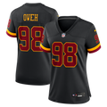 Women's Washington Commanders Odafe Oweh Black Alternate Hail Raiser Game Jersey