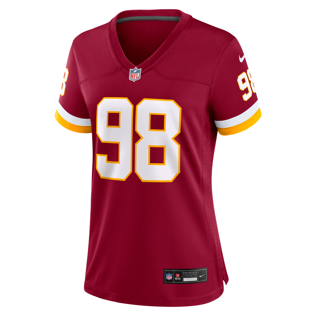 Women's Washington Commanders Odafe Oweh Burgundy Team Game Jersey