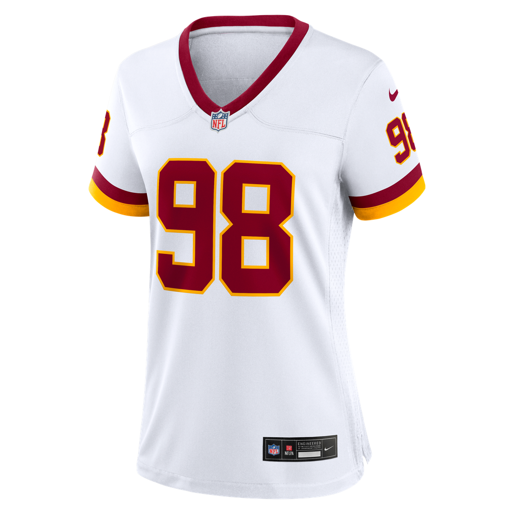 Women's Washington Commanders Odafe Oweh White Game Jersey