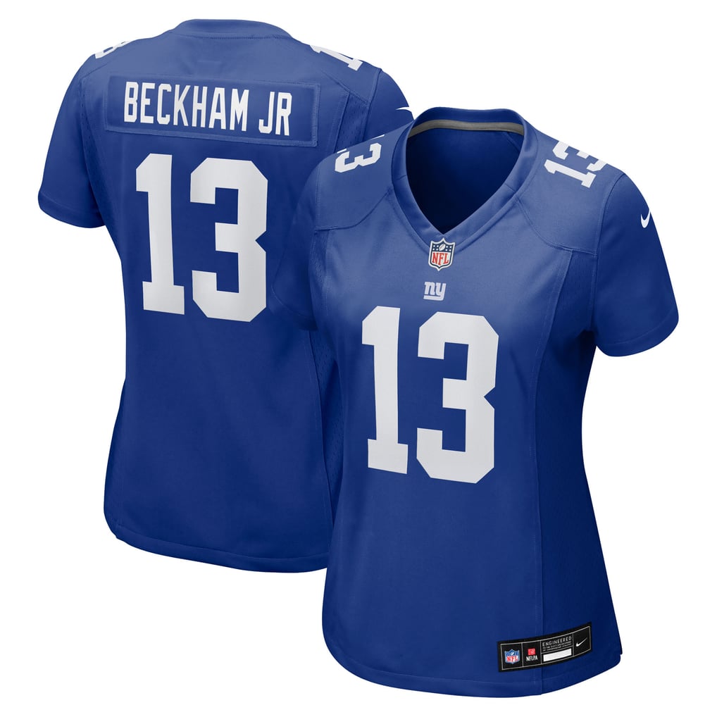 Women's New York Giants Odell Beckham Jr. Royal Team Game Jersey