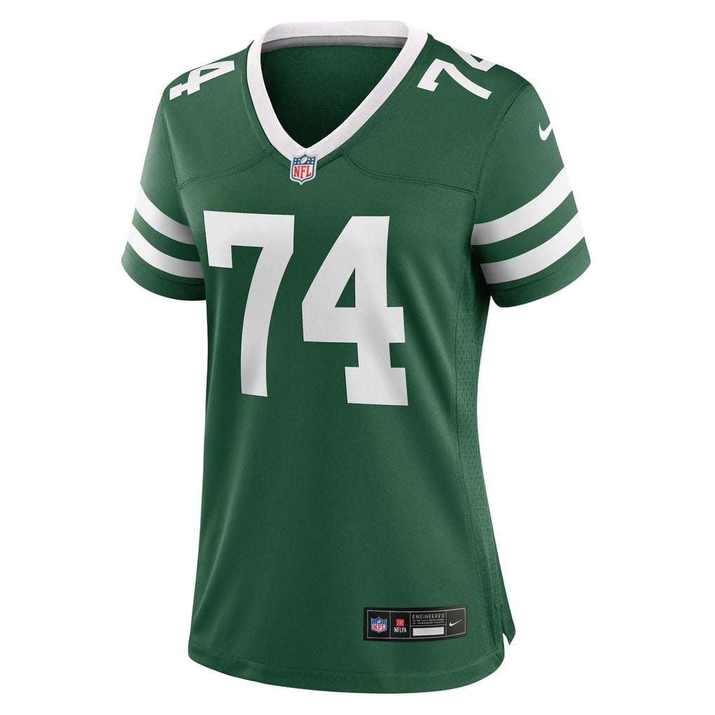 Women's New York Jets Olu Fashanu Legacy Green Game Jersey