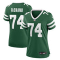 Women's New York Jets Olu Fashanu Legacy Green Game Jersey