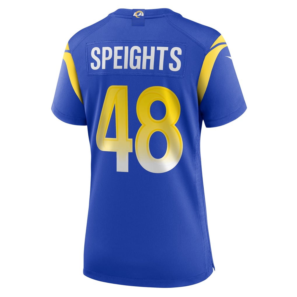 Women's Los Angeles Rams Omar Speights Royal Game Jersey