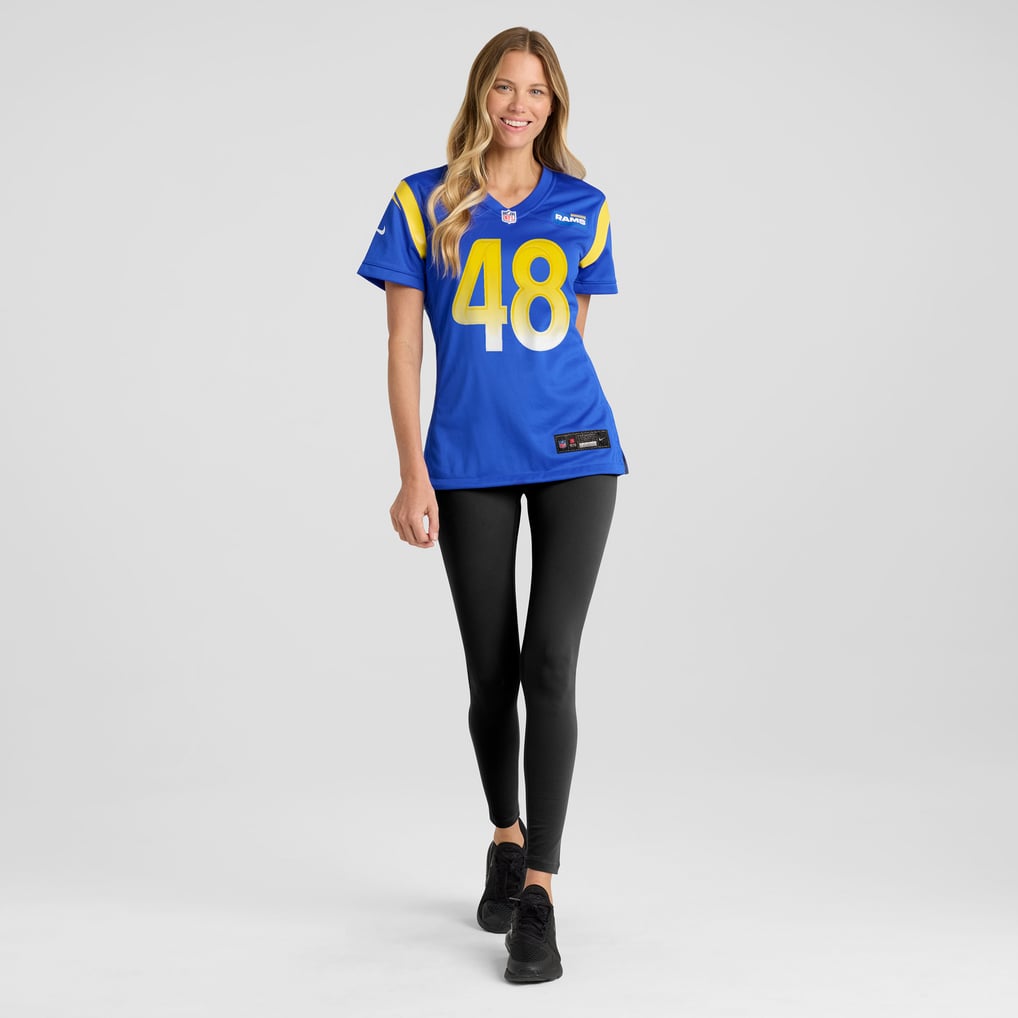 Women's Los Angeles Rams Omar Speights Royal Game Jersey