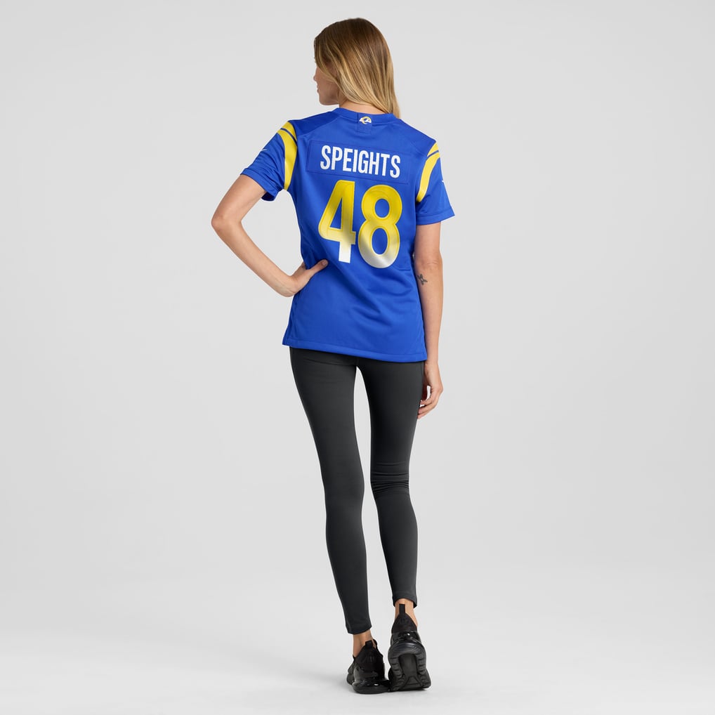 Women's Los Angeles Rams Omar Speights Royal Game Jersey
