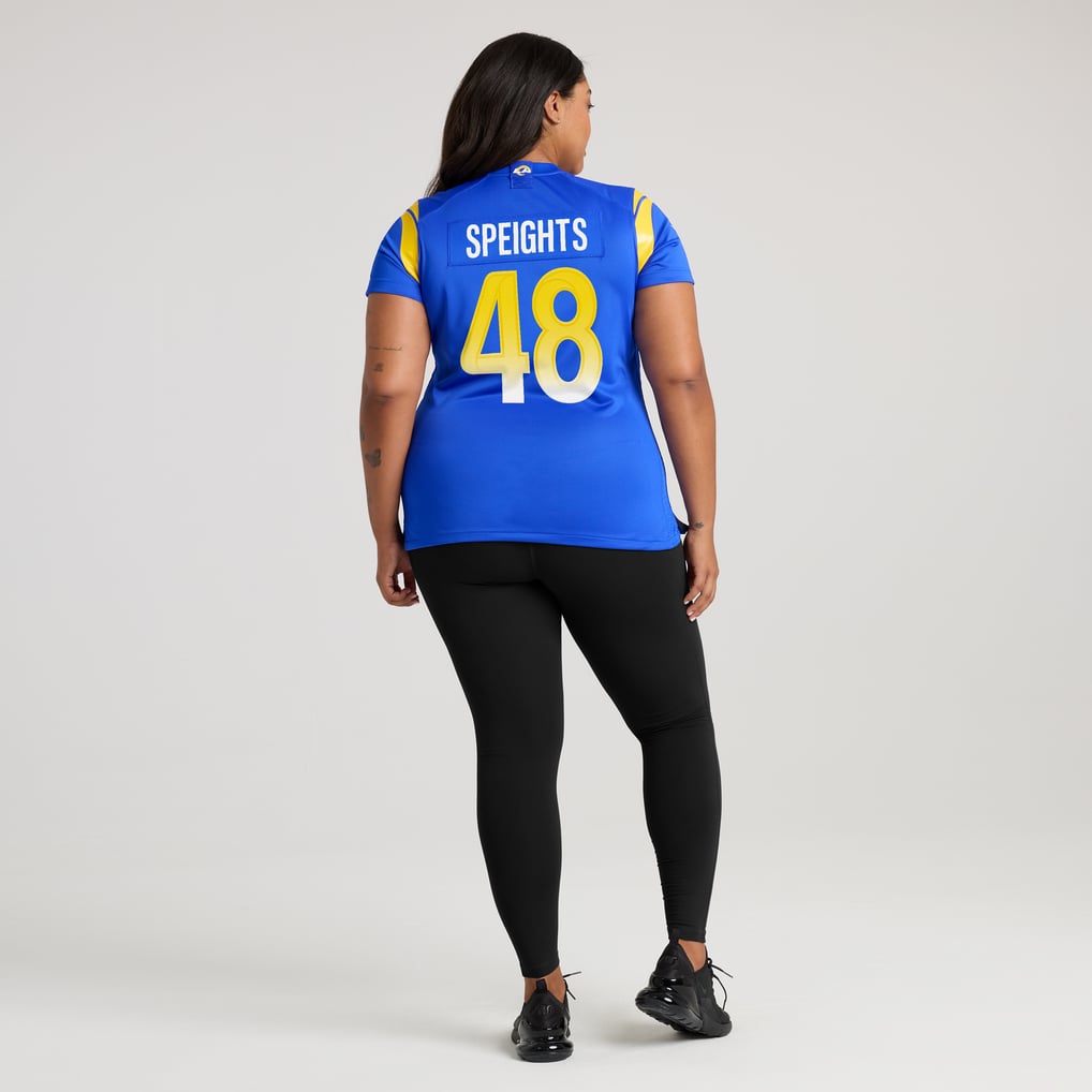Women's Los Angeles Rams Omar Speights Royal Game Jersey