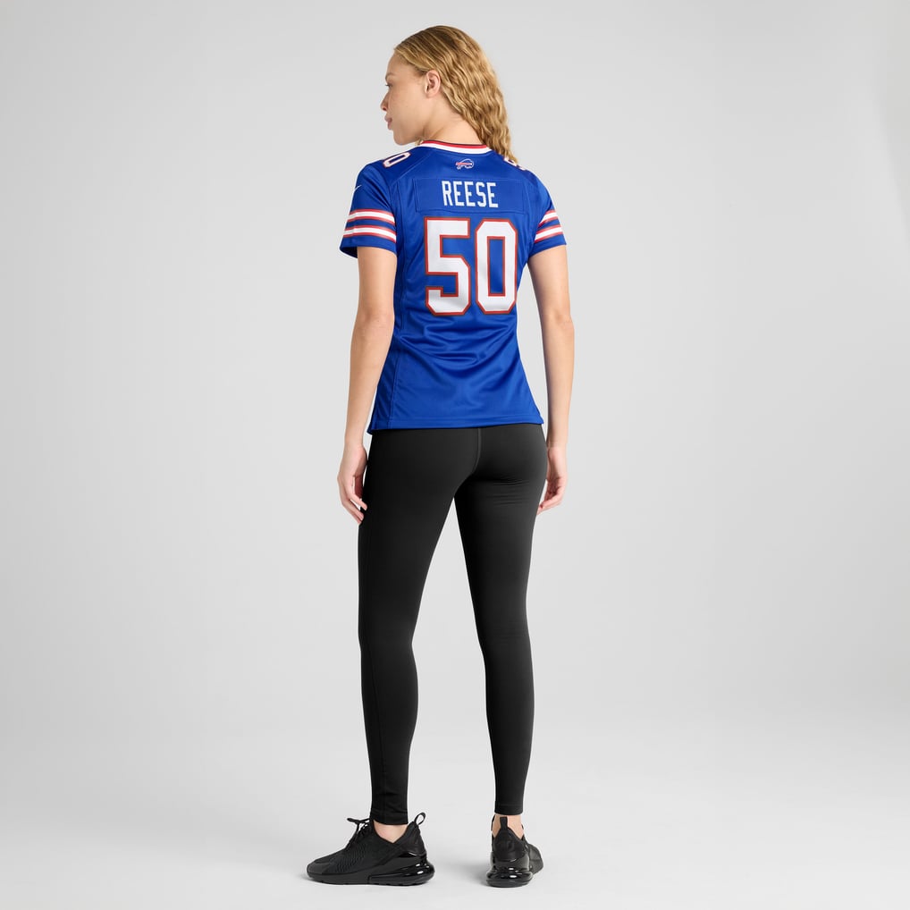 Women's Buffalo Bills Otis Reese Royal Team Game Jersey