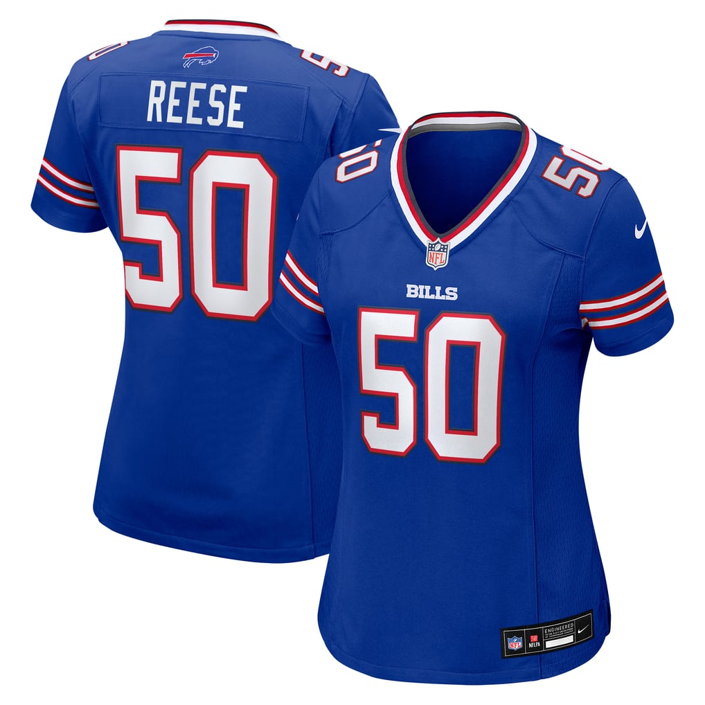 Women's Buffalo Bills Otis Reese Royal Team Game Jersey