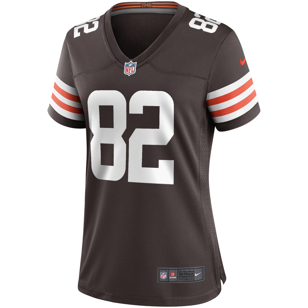 Women's Cleveland Browns Ozzie Newsome Brown Game Retired Player Jersey