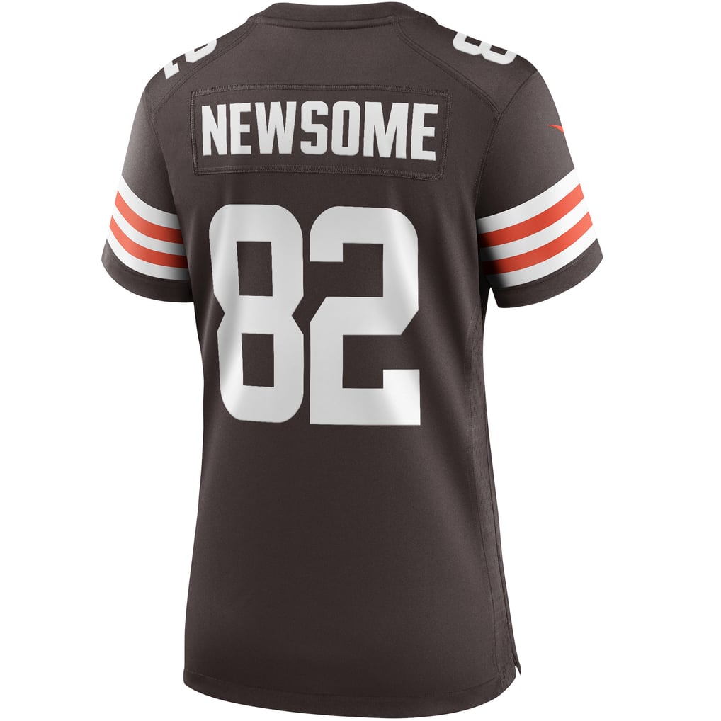Women's Cleveland Browns Ozzie Newsome Brown Game Retired Player Jersey
