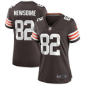 Women's Cleveland Browns Ozzie Newsome Brown Game Retired Player Jersey