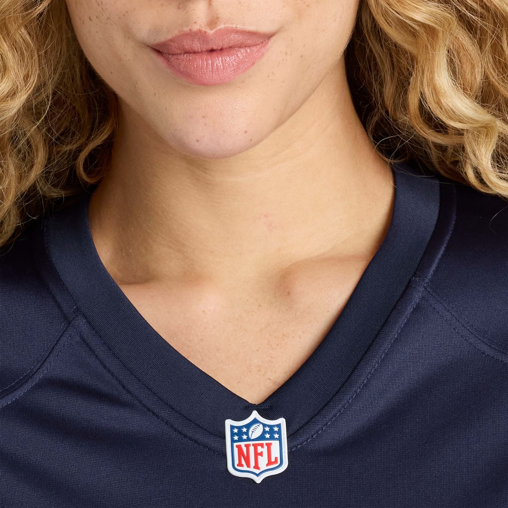 Women's Chicago Bears Ozzy Trapilo Navy Team Game Jersey