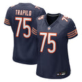 Women's Chicago Bears Ozzy Trapilo Navy Team Game Jersey