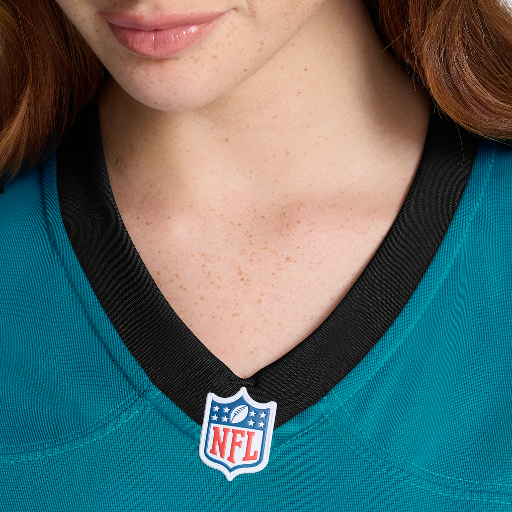 Women's Jacksonville Jaguars Parker Washington Teal Alternate Prowler Throwback Game Jersey