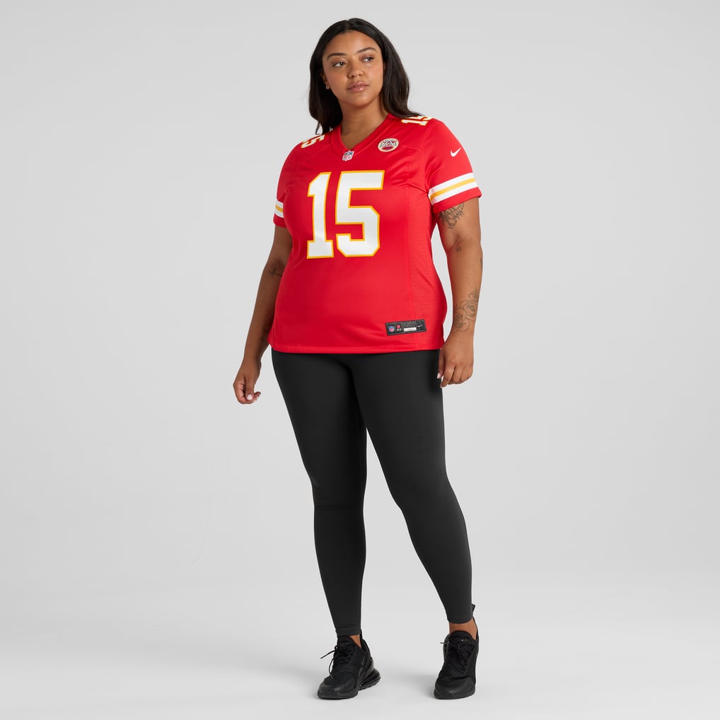 Women's Patrick Mahomes Red Kansas City Chiefs Game Jersey