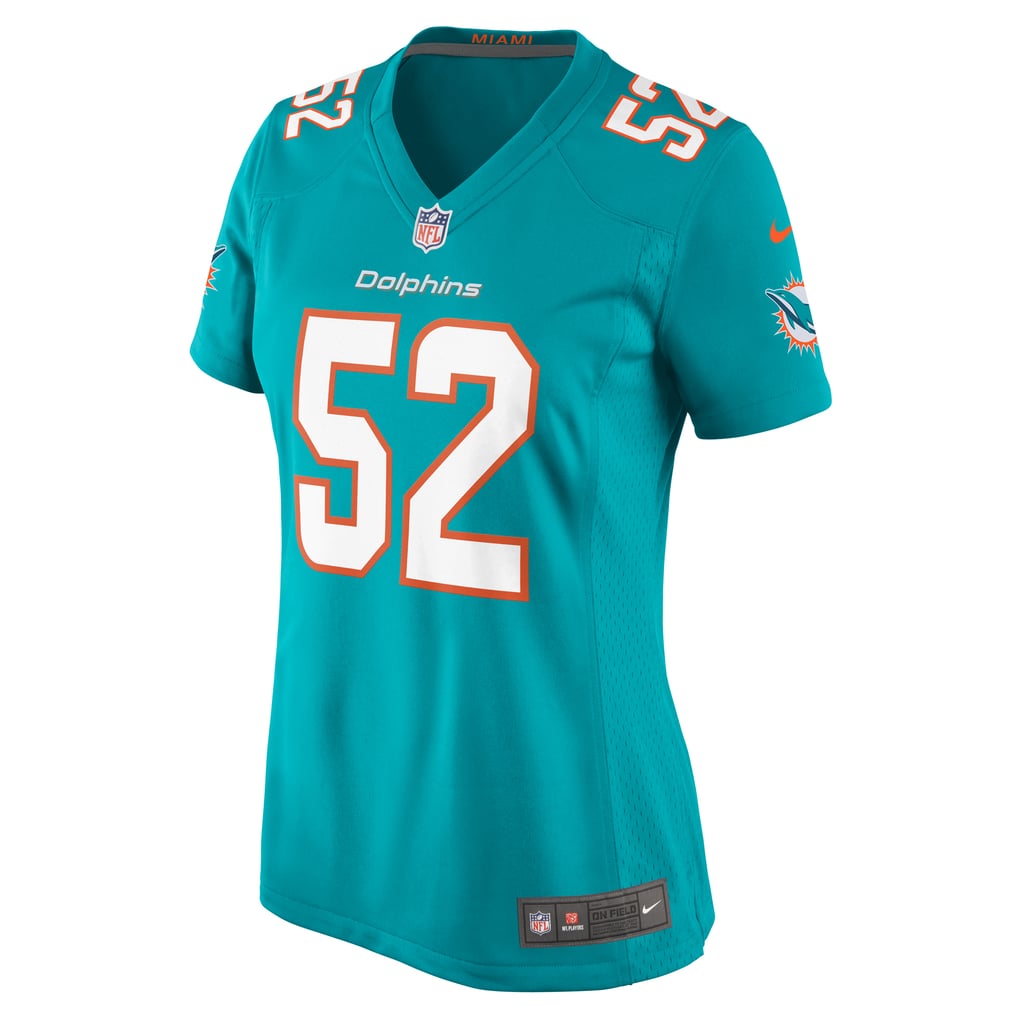 Women's Miami Dolphins Patrick Paul Aqua Game Jersey