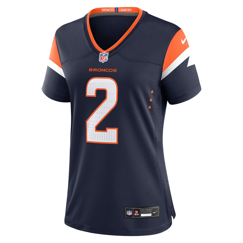 Women's Denver Broncos Patrick Surtain II Navy Alternate Game Jersey
