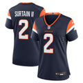 Women's Denver Broncos Patrick Surtain II Navy Alternate Game Jersey