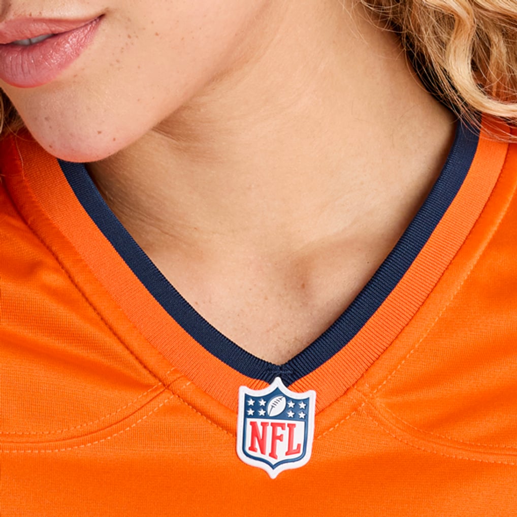 Women's Denver Broncos Patrick Surtain II Orange Team Game Jersey