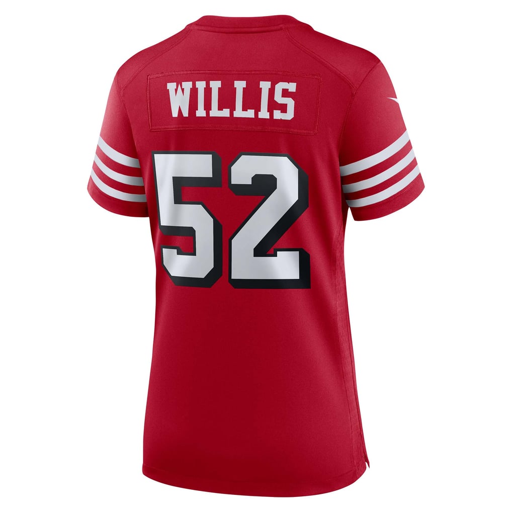 Women's San Francisco 49ers Patrick Willis Scarlet Alternate Game Jersey