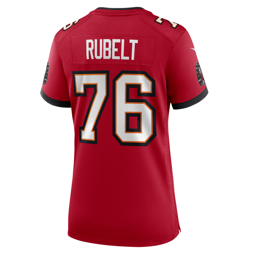 Women's Tampa Bay Buccaneers Paul Rubelt Red Team Game Jersey