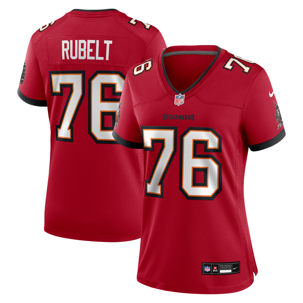 Women's Tampa Bay Buccaneers Paul Rubelt Red Team Game Jersey