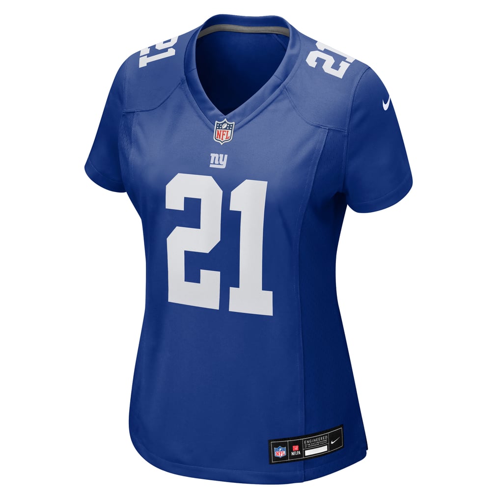 Women's New York Giants Paulson Adebo Royal Team Game Jersey