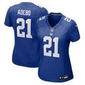 Women's New York Giants Paulson Adebo Royal Team Game Jersey